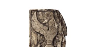 Ανάγλυφη παράσταση του Αρισταίου σε λακωνικό πλακίδιο των μέσων του 7ου π.Χ. αιώνα